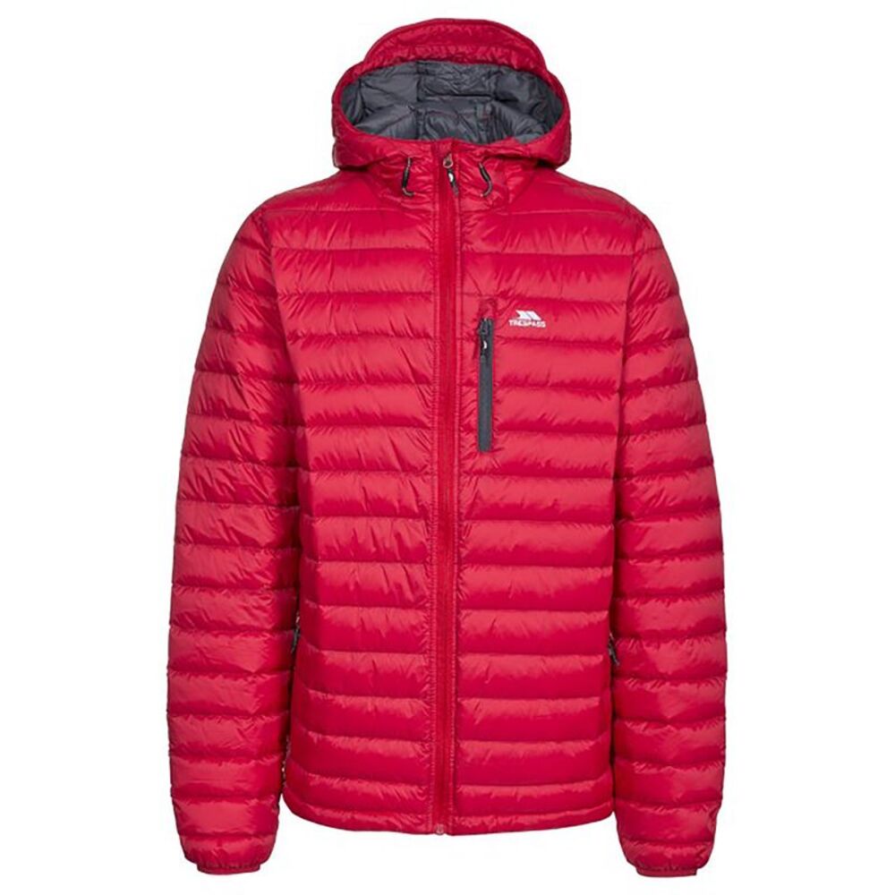 Trespass Mens Digby Down Jacket / Red
